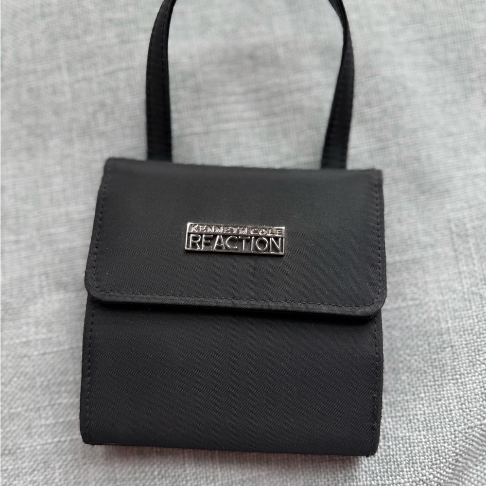 Kenneth Cole Reaction Mini Black Wallet Wristlet